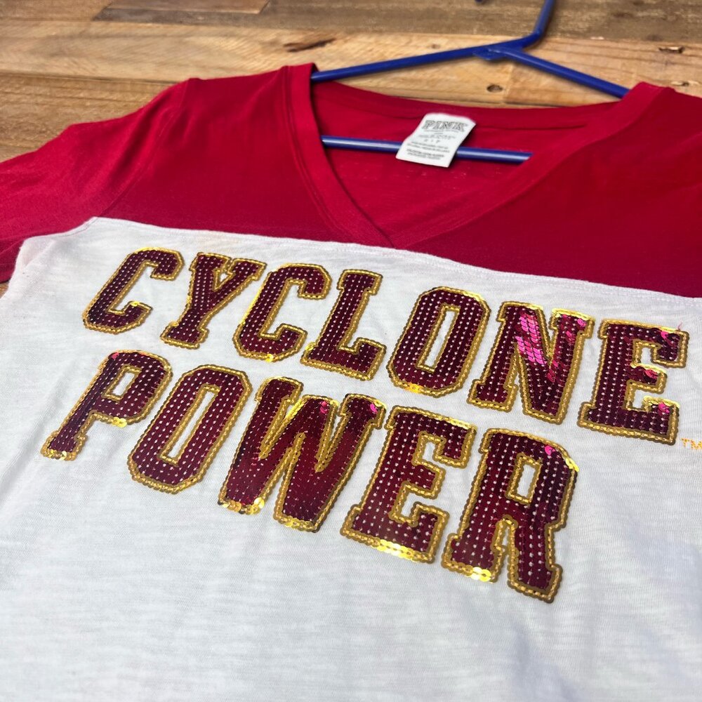 Set Of 3 - Iowa State Women's Gameday T-Shirts - Pink, Nike & Raygun *Imperfect View 4